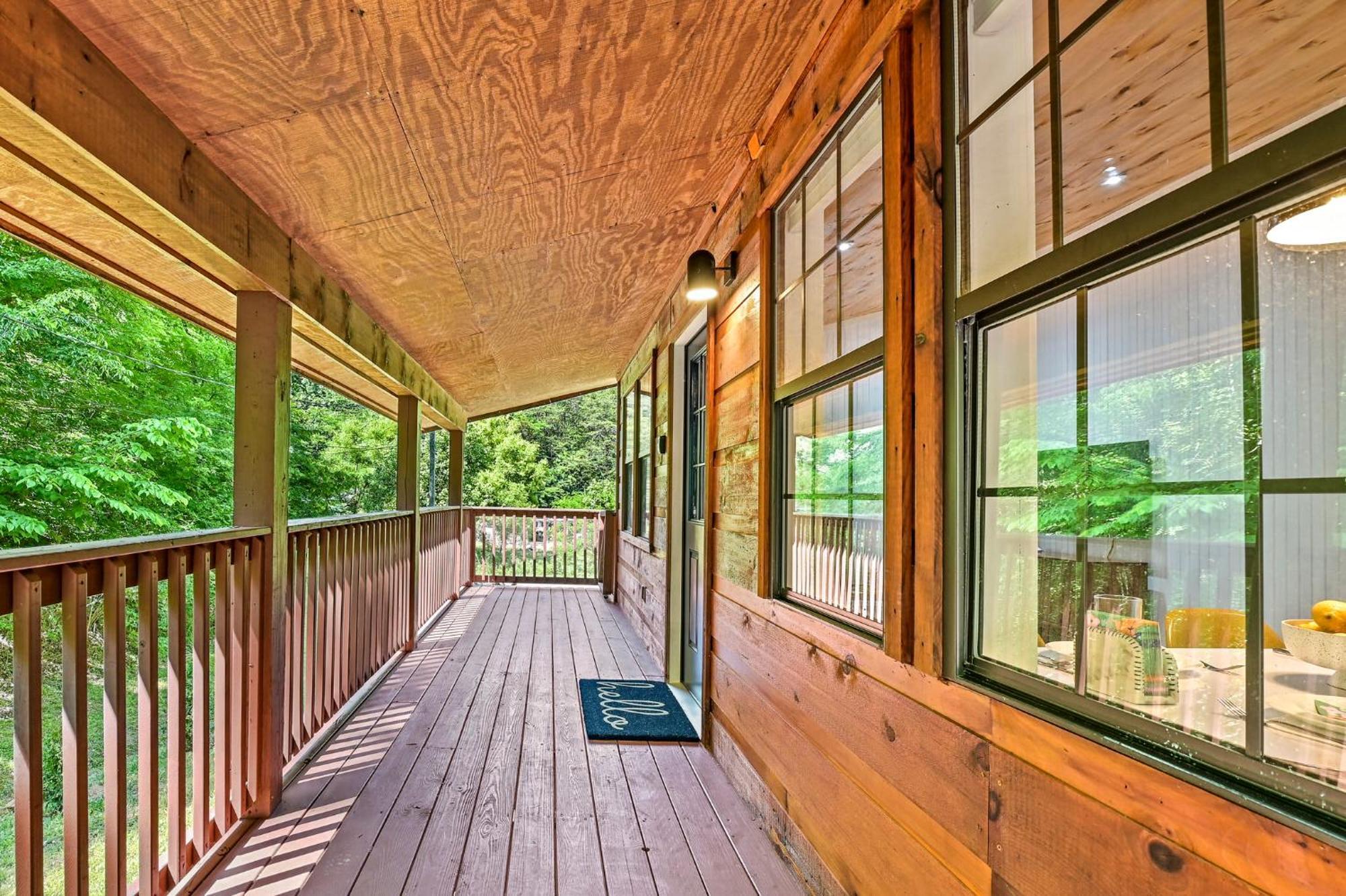 Smoky Mountains Hut Tub Cabin Dog Friendly سيفيرفيل المظهر الخارجي الصورة