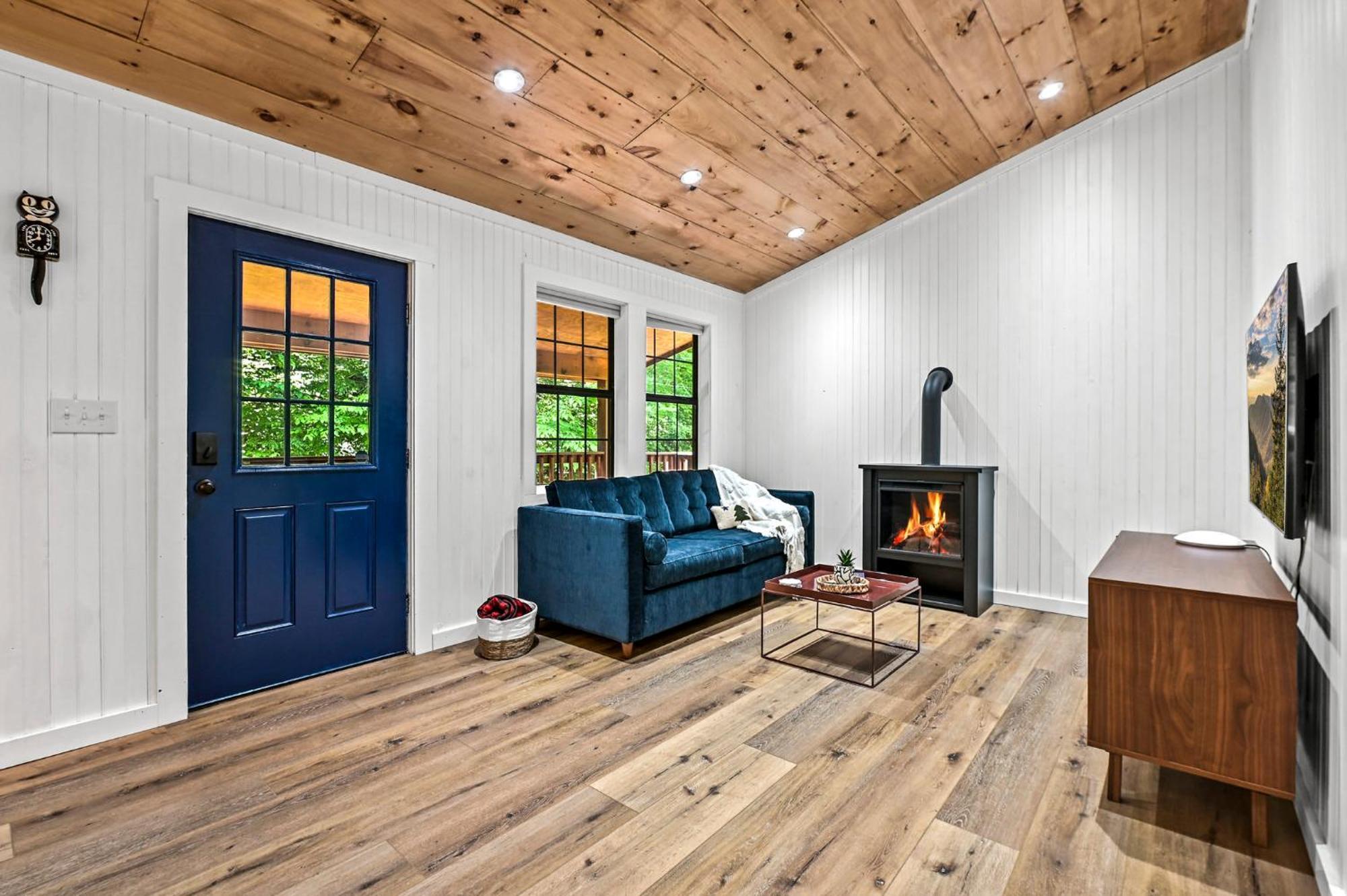 Smoky Mountains Hut Tub Cabin Dog Friendly سيفيرفيل المظهر الخارجي الصورة